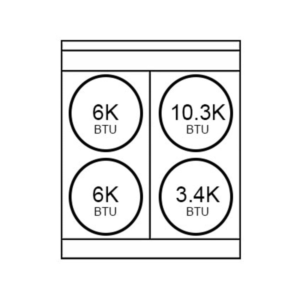 Bosch 500 Series, Gas hob, Stainless steel