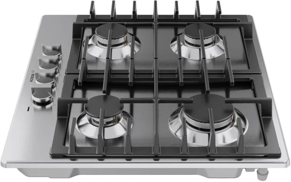 Bosch 500 Series, Gas hob, Stainless steel