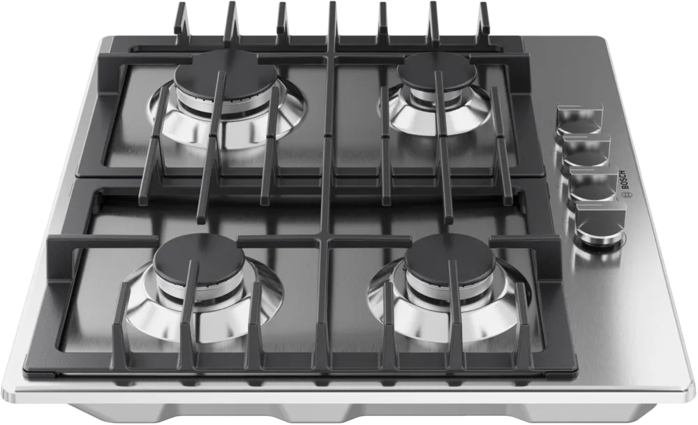Bosch 500 Series, Gas hob, Stainless steel