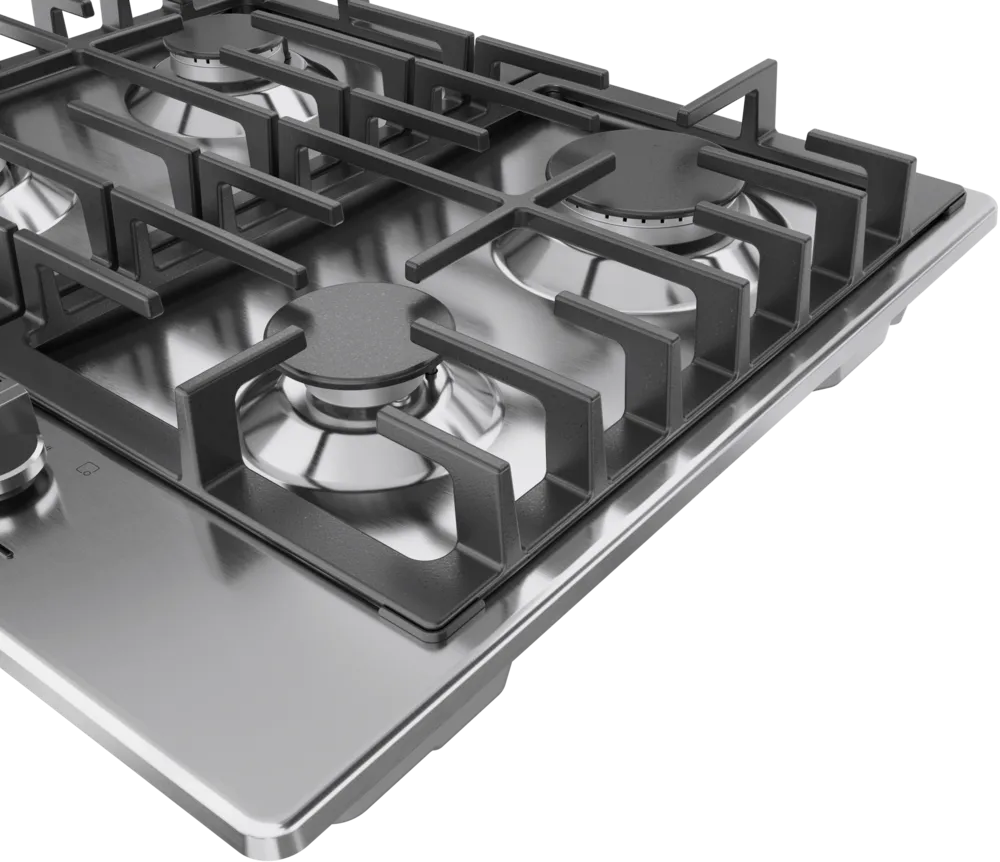 Bosch 500 Series, Gas hob, Stainless steel