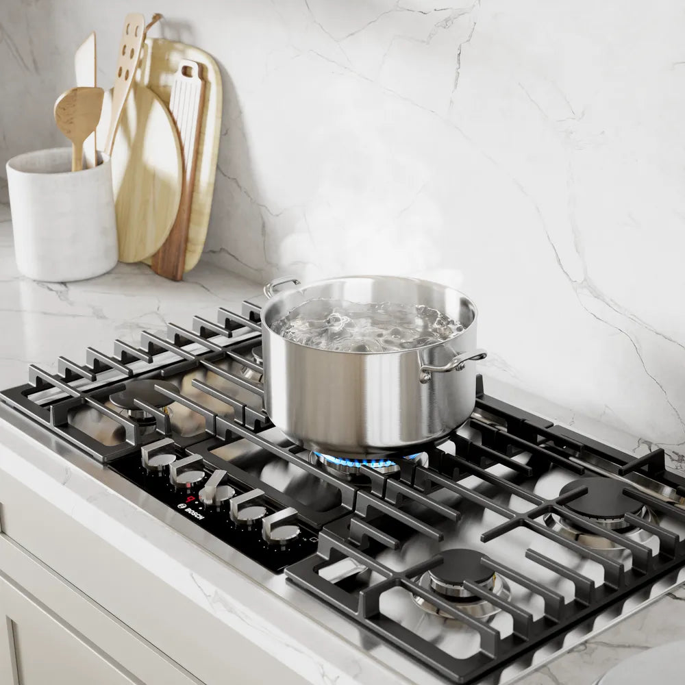 Bob Martin Benchmark®, Gas hob, 36'', Stainless steel