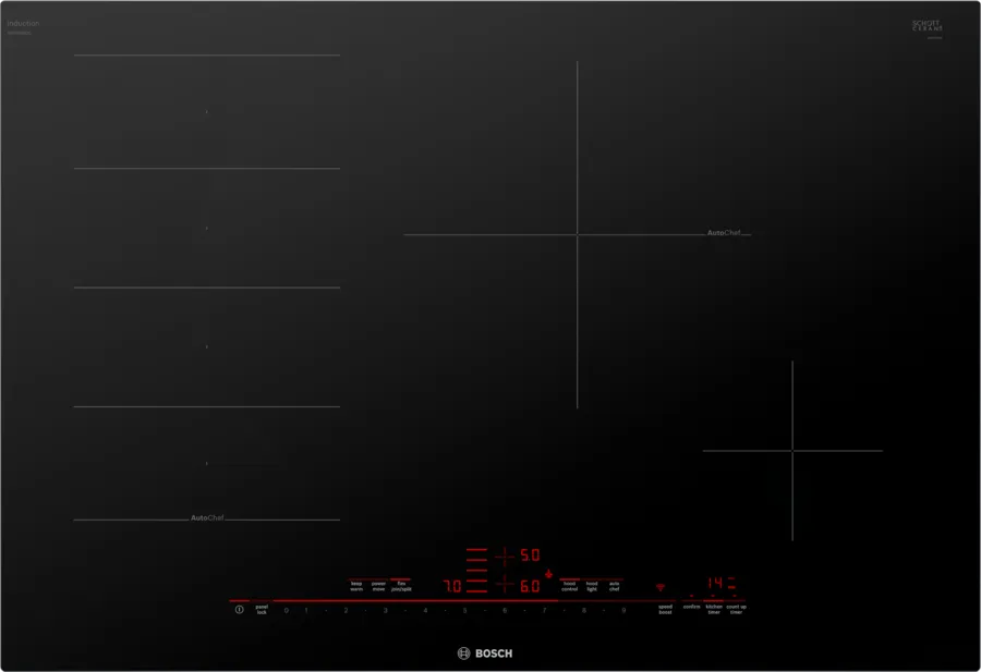 Bob Martin Benchmark®, Flex induction hob, 30'', surface mount without frame