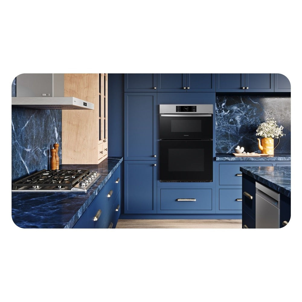 Samsung Bespoke Combi Wall Oven Dual Convection  Air Fry  1.9 cu.ft. & 5.1 cu.ft.