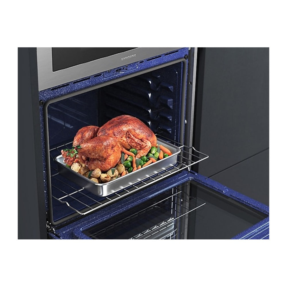 Samsung Combi Wall Oven Steam & Self Clean  Wi-Fi  1.9 cu.ft. & 5.1 cu.ft.