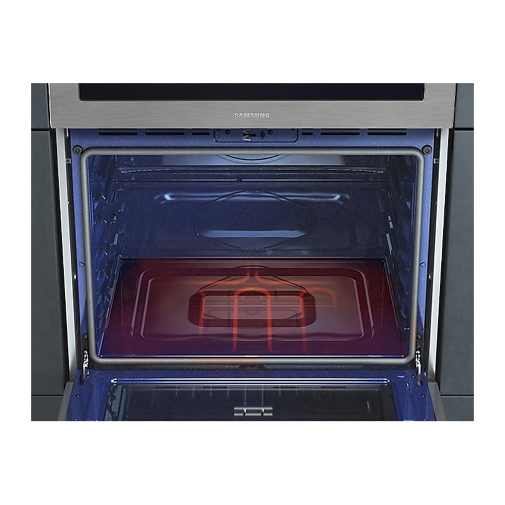 Samsung Combi Wall Oven Steam & Self Clean  Wi-Fi  1.9 cu.ft. & 5.1 cu.ft.