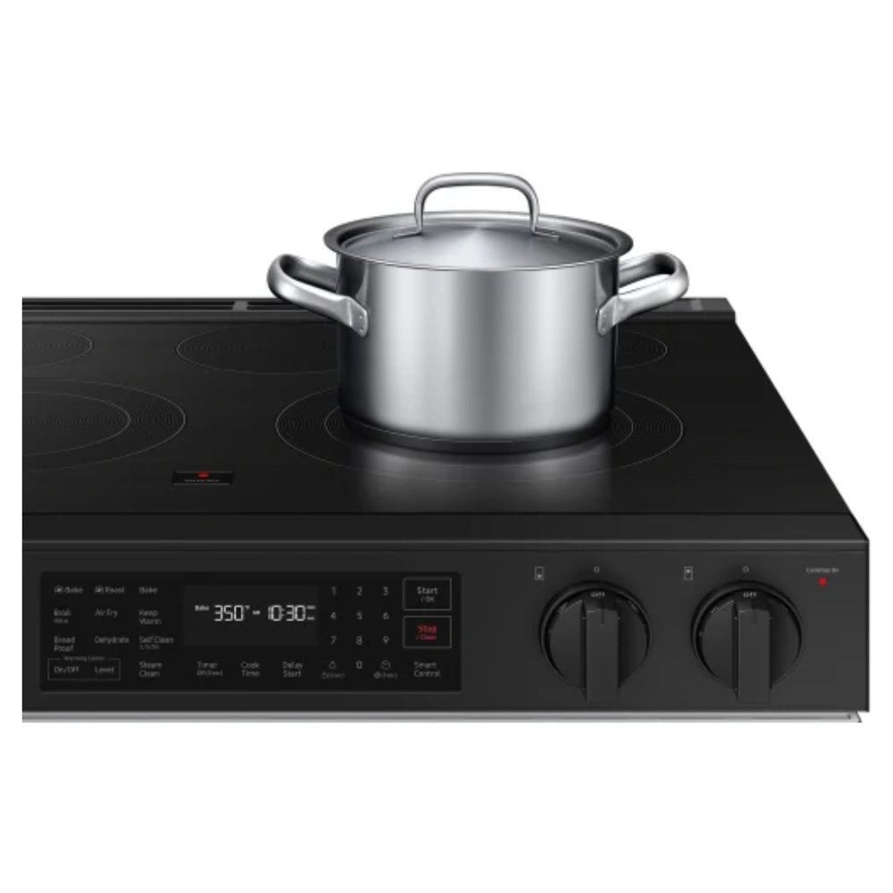 Samsung Bespoke Slide-in Electric Range Precision Knobs  Wi-Fi  6.3 cu.ft.