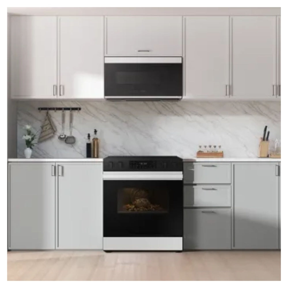 Samsung Bespoke Slide-in Electric Range Precision Knobs  Wi-Fi  6.3 cu.ft.