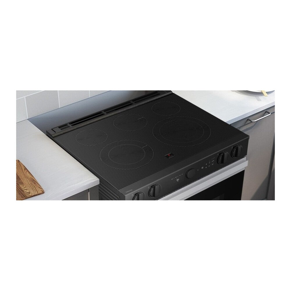 Samsung Bespoke Slide-in Electric Range Precision Knobs  Wi-Fi  6.3 cu.ft.