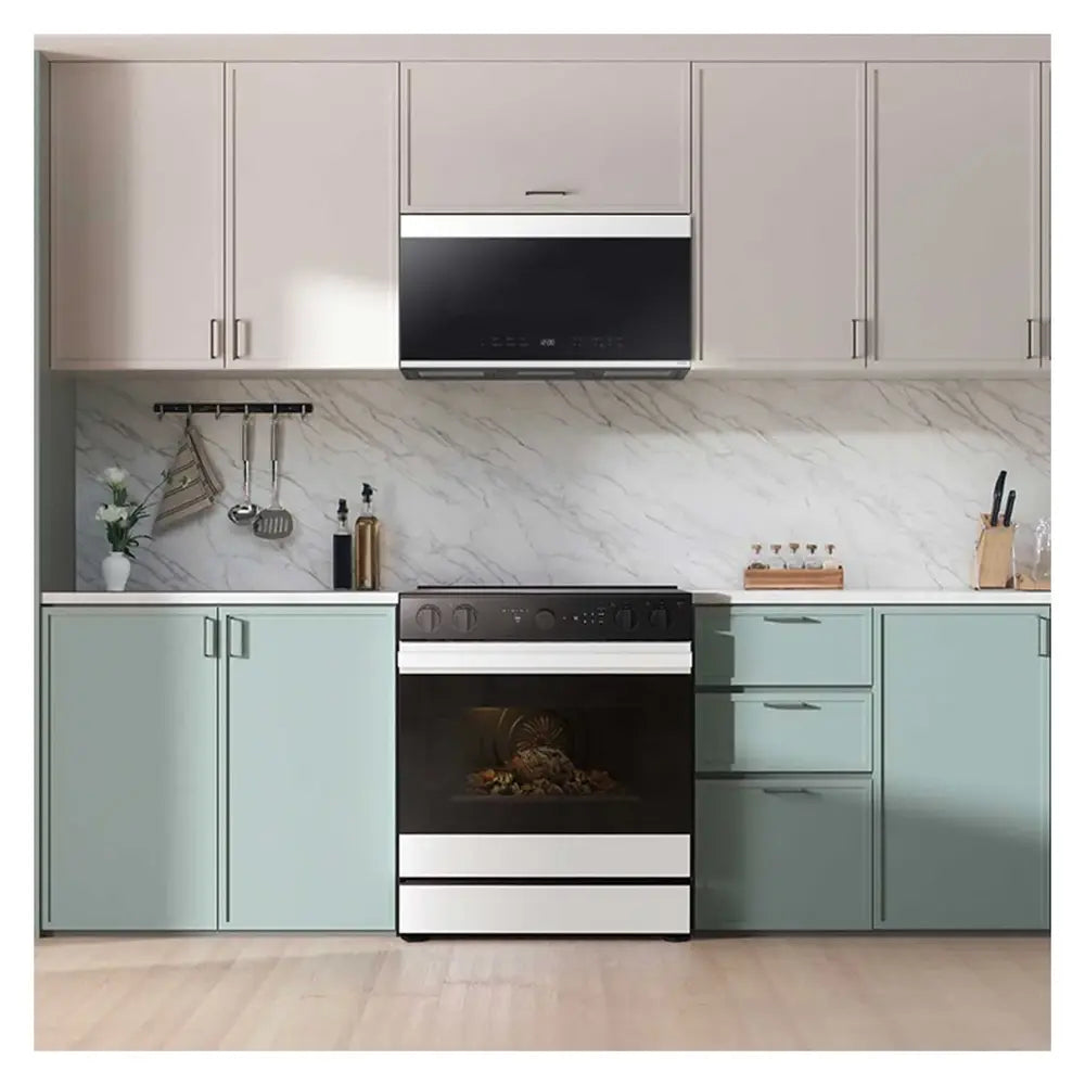 Samsung Bespoke Slide-in Electric Range Air Fry  Wi-Fi  6.3 cu.ft.