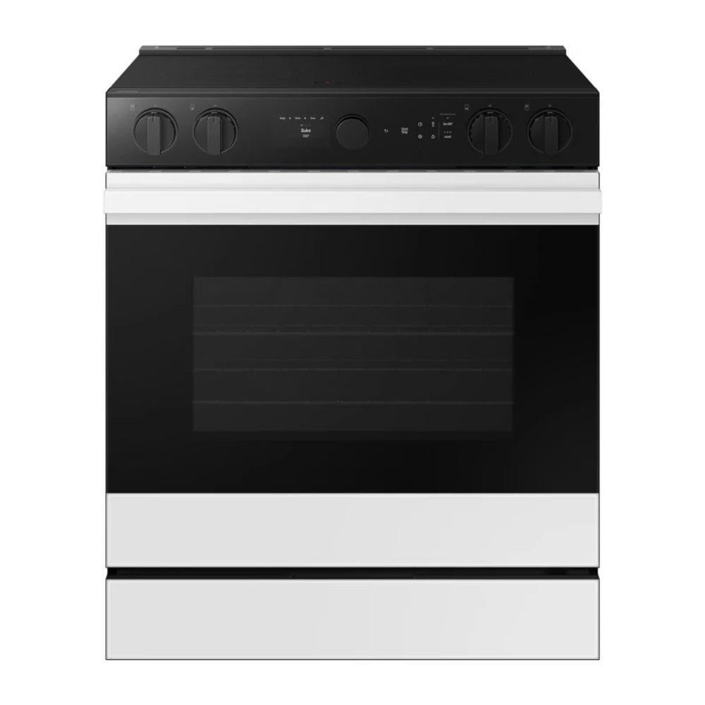 Samsung Bespoke 6.3 cu. ft. Smart Slide-In Electric Range with Smart Oven Camera & Illum