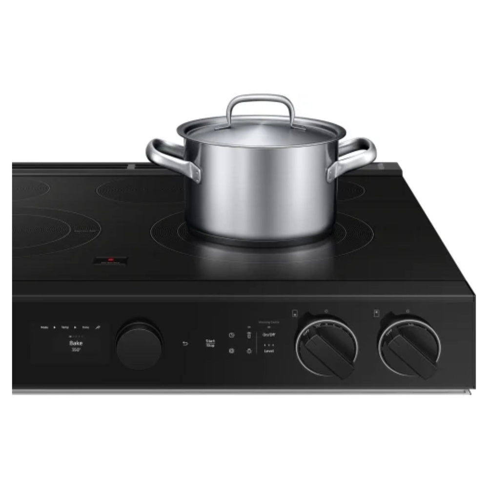 Samsung Bespoke 6.3 cu. ft. Smart Slide-In Electric Range with Smart Oven Camera & Illum