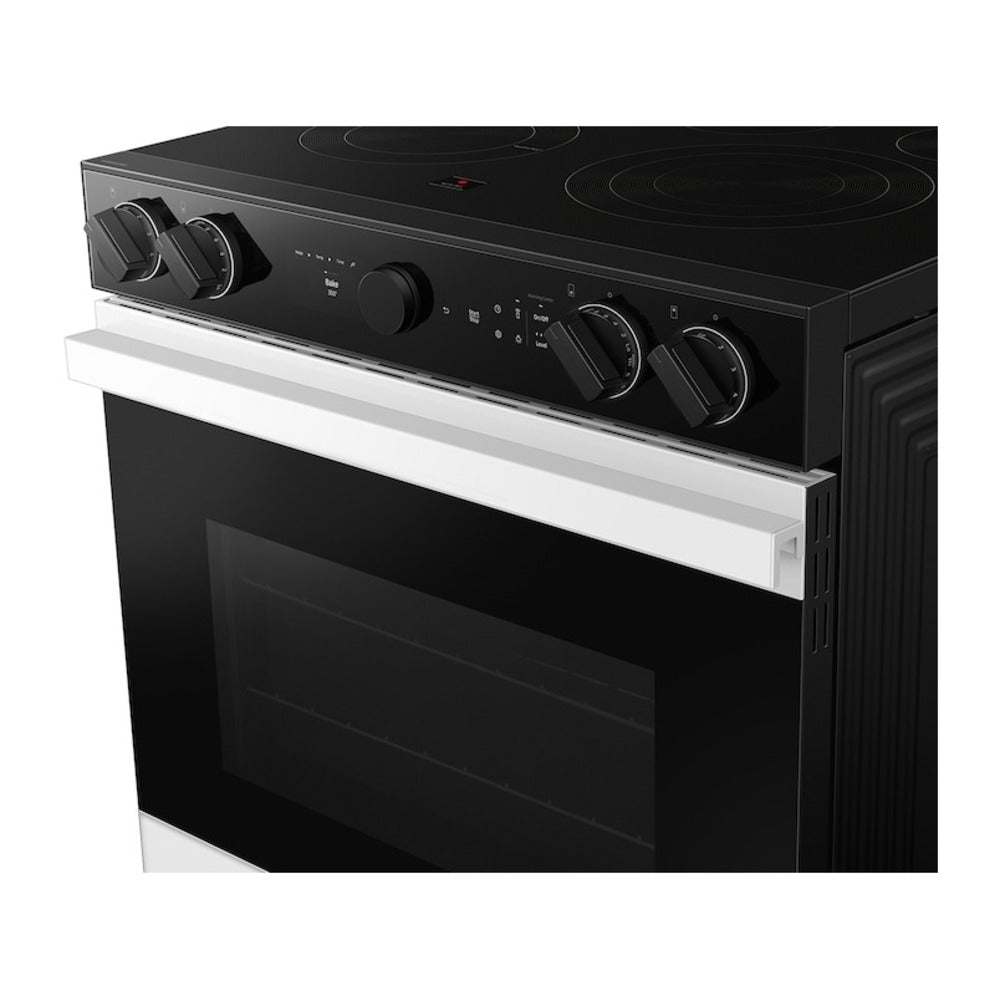 Samsung Bespoke 6.3 cu. ft. Smart Slide-In Electric Range with Smart Oven Camera & Illum