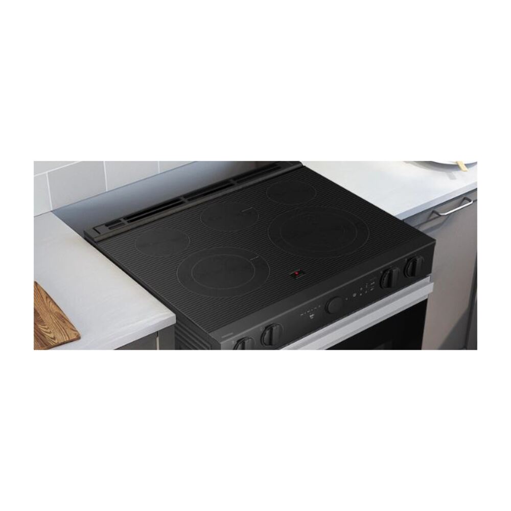 Samsung Bespoke 6.3 cu. ft. Smart Slide-In Electric Range with Smart Oven Camera & Illum