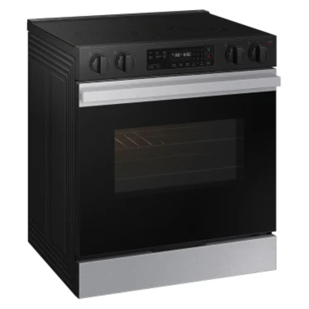 Samsung Bespoke Slide-in Electric Range Fingerprint Resistant  Wi-Fi  6.3 cu.ft.