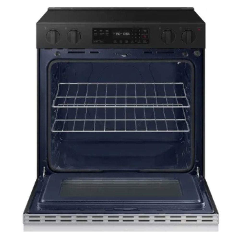Samsung Bespoke Slide-in Electric Range Fingerprint Resistant  Wi-Fi  6.3 cu.ft.