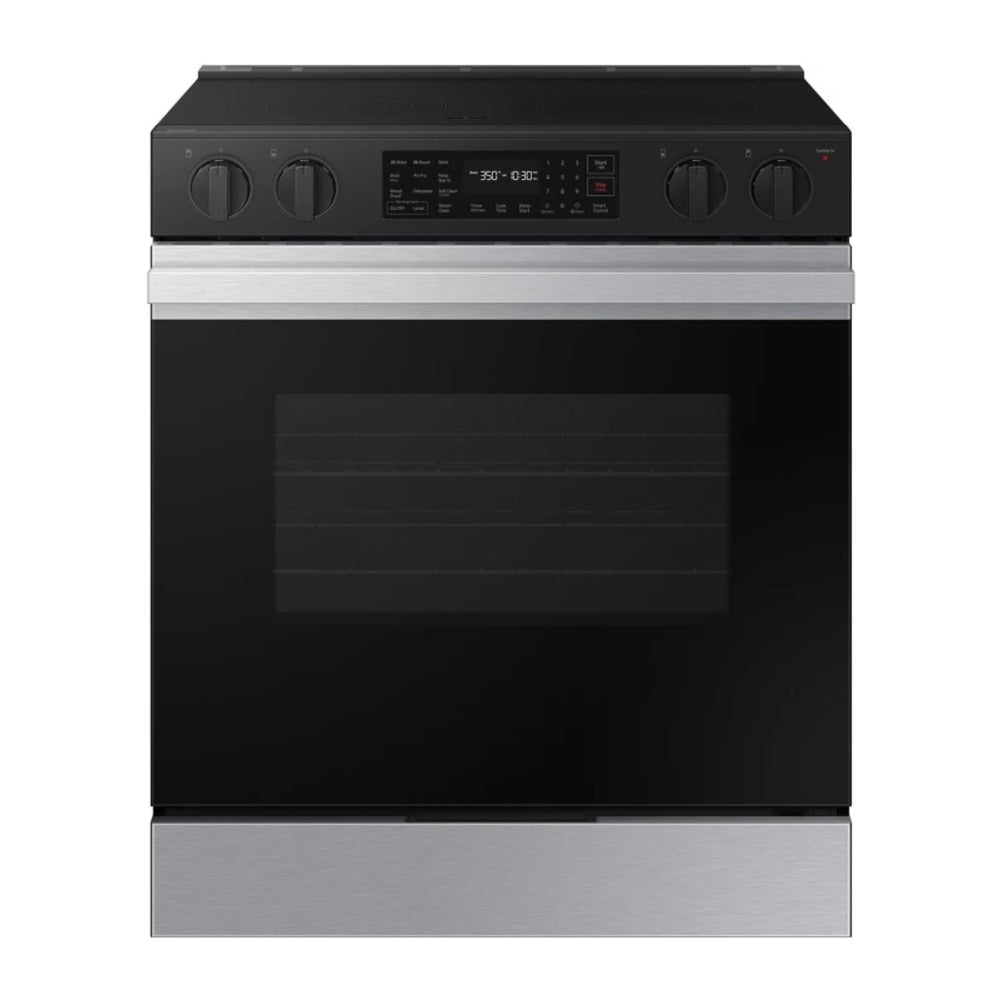 Samsung Bespoke Slide-in Electric Range Precision Knobs  Wi-Fi  6.3 cu.ft.