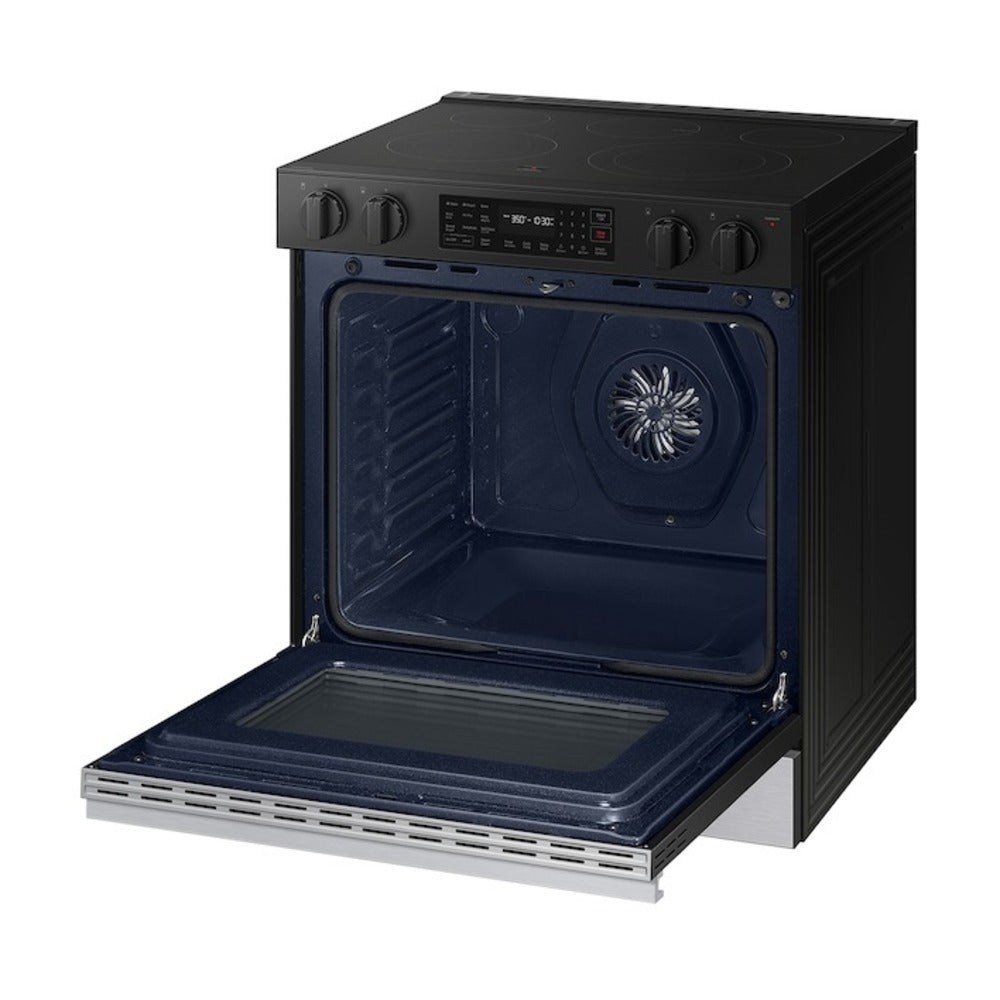 Samsung Bespoke Slide-in Electric Range Precision Knobs  Wi-Fi  6.3 cu.ft.