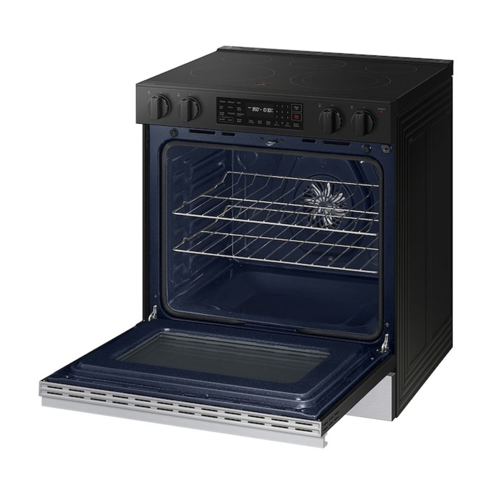 Samsung Bespoke Slide-in Electric Range Precision Knobs  Wi-Fi  6.3 cu.ft.