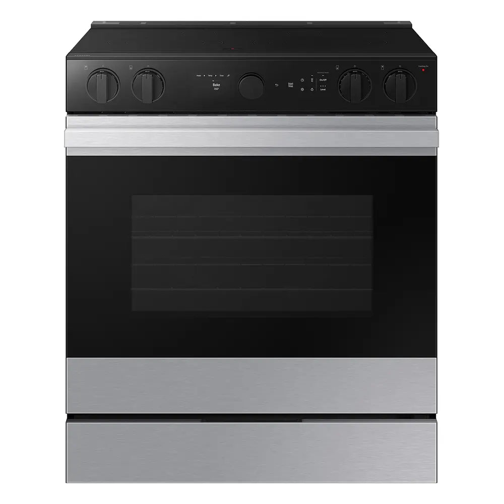 Samsung Bespoke 6.3 cu. ft. Smart Slide-In Electric Range with Air Sous Vide & Air Fry i