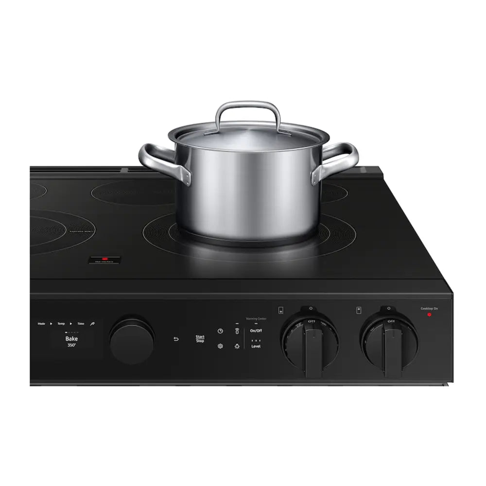 Samsung Bespoke 6.3 cu. ft. Smart Slide-In Electric Range with Air Sous Vide & Air Fry i