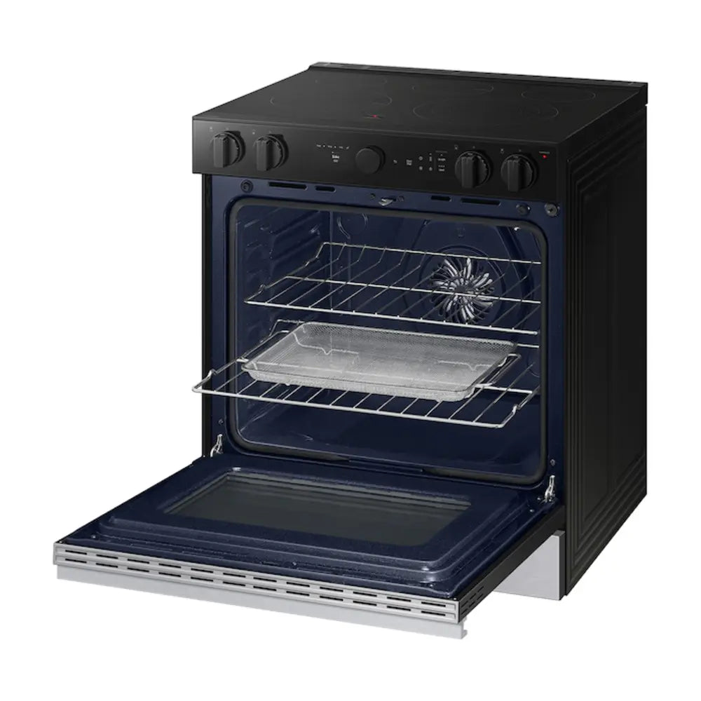 Samsung Bespoke 6.3 cu. ft. Smart Slide-In Electric Range with Air Sous Vide & Air Fry i
