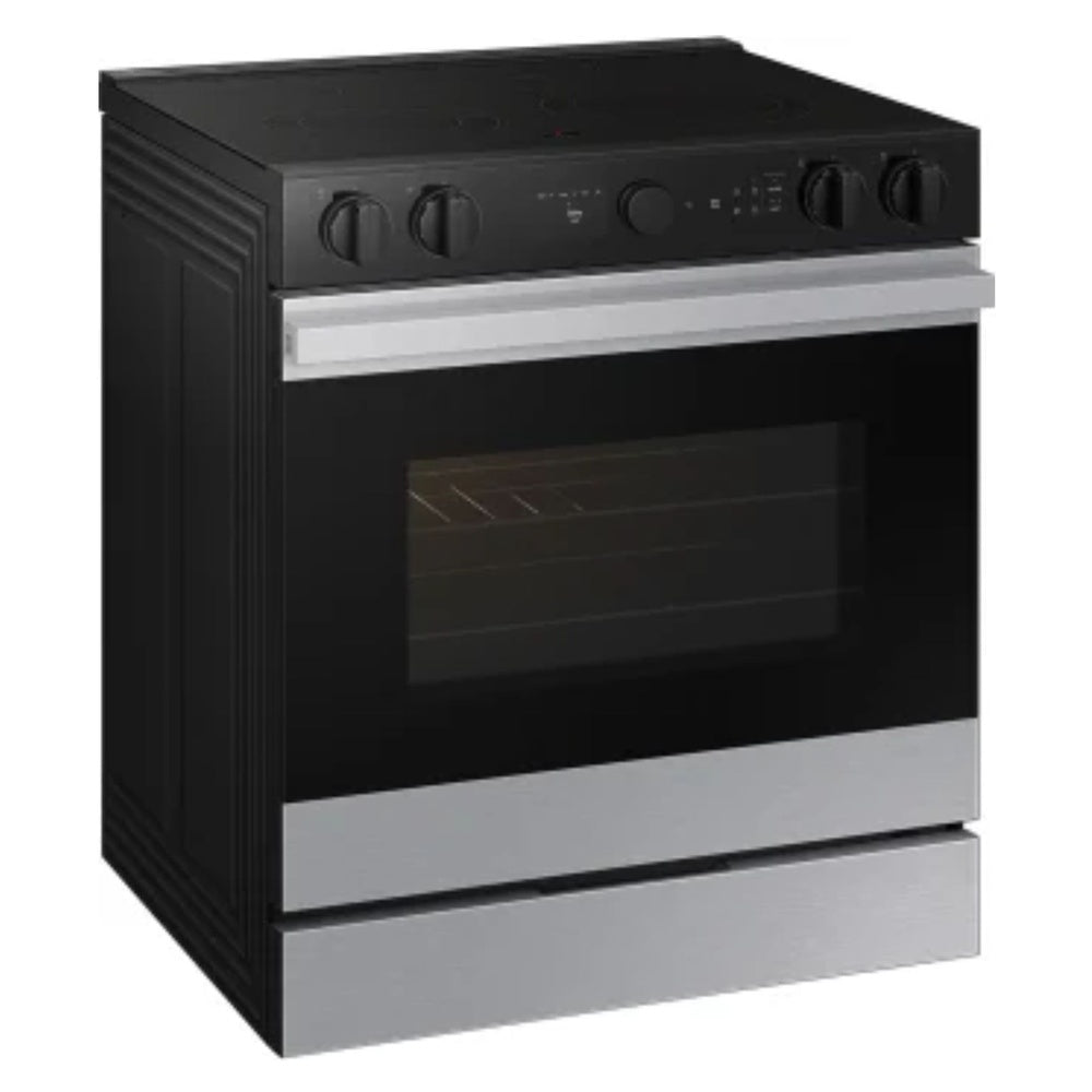 Samsung Bespoke 6.3 cu. ft. Smart Slide-In Electric Range with Smart Oven Camera & Illum