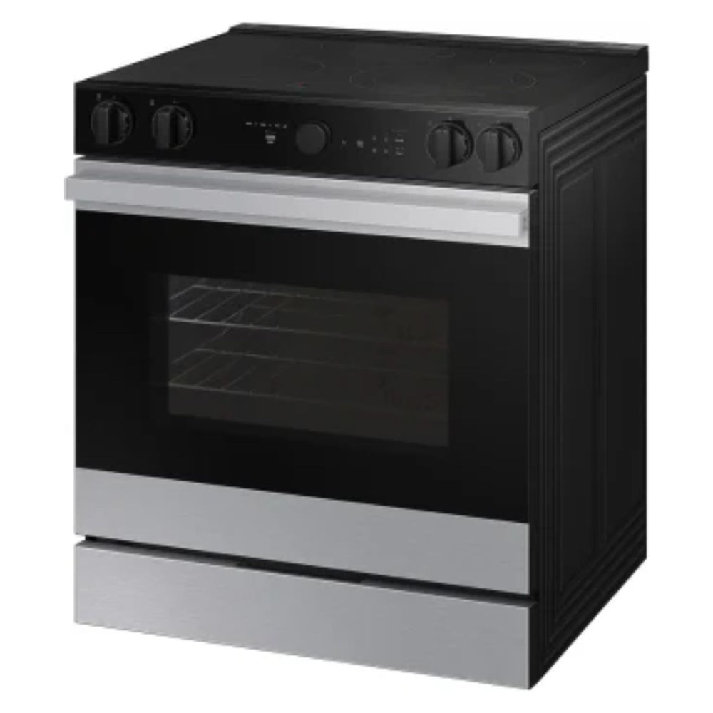 Samsung Bespoke 6.3 cu. ft. Smart Slide-In Electric Range with Smart Oven Camera & Illum