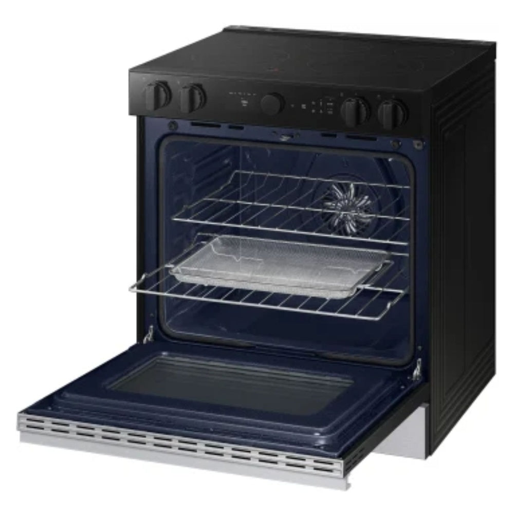 Samsung Bespoke 6.3 cu. ft. Smart Slide-In Electric Range with Smart Oven Camera & Illum
