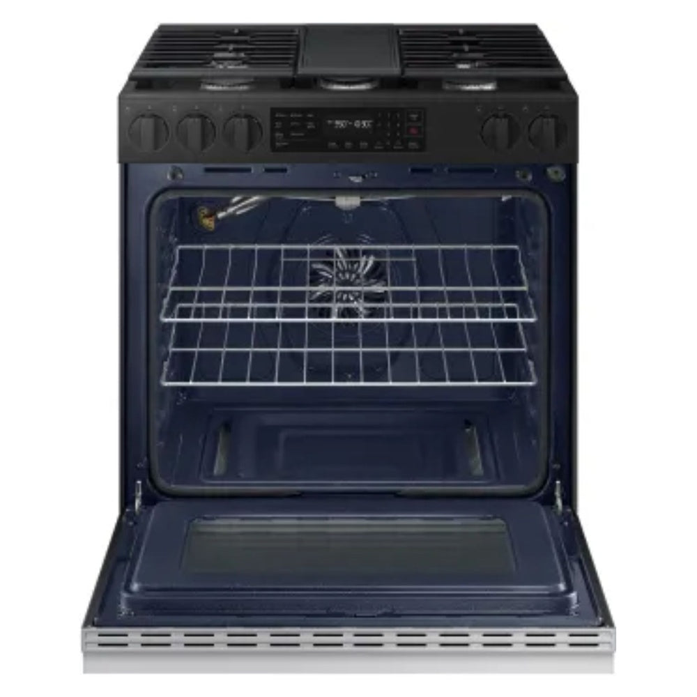 Samsung Bespoke Slide-in Gas Range Precision Knobs  Wi-Fi  6.0 cu.ft.