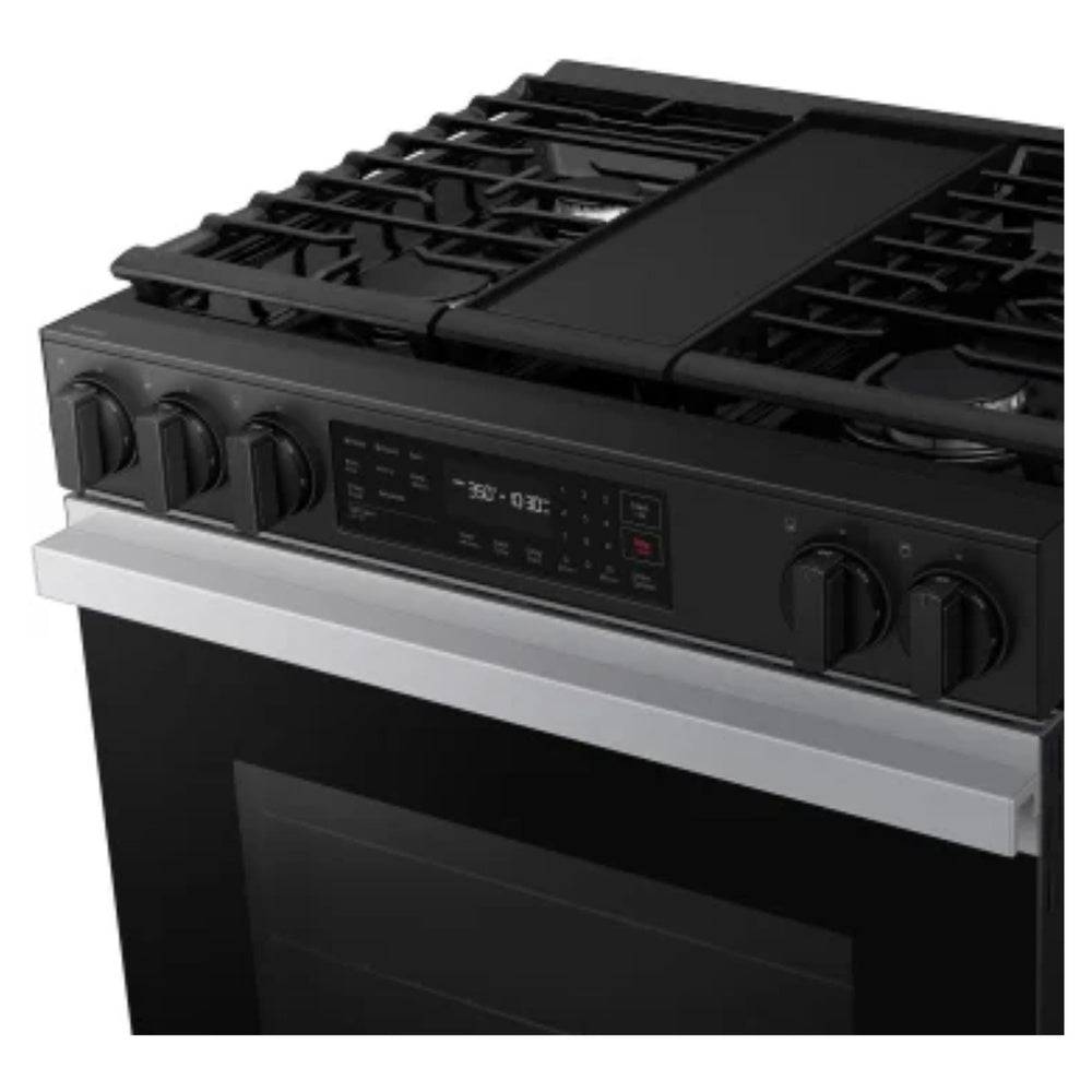 Samsung Bespoke Slide-in Gas Range Precision Knobs  Wi-Fi  6.0 cu.ft.