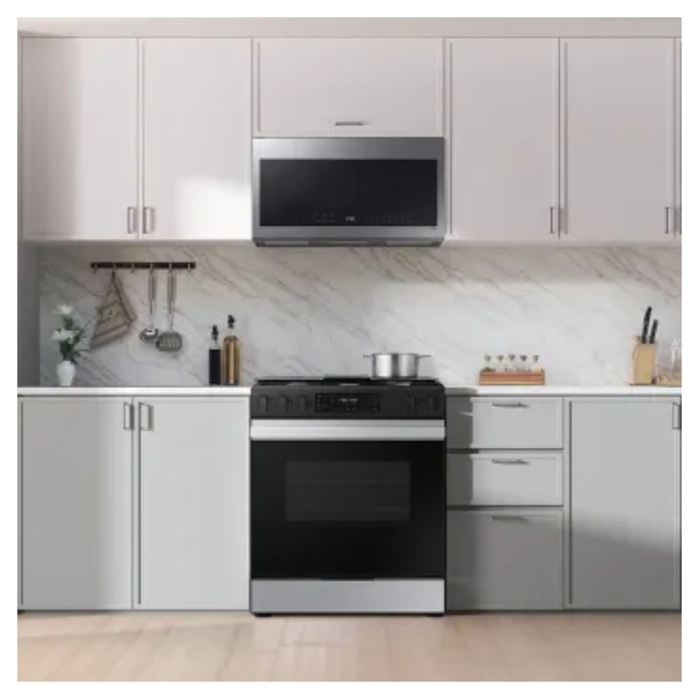 Samsung Bespoke Slide-in Gas Range Precision Knobs  Wi-Fi  6.0 cu.ft.