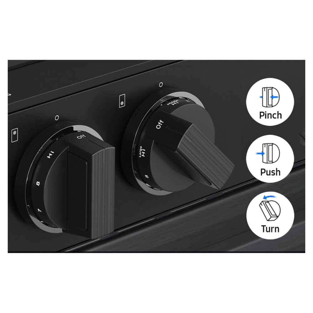 Samsung Bespoke 6.0 cu. ft. Smart Slide-In Gas Range with Air Sous Vide & Air Fry in Sta