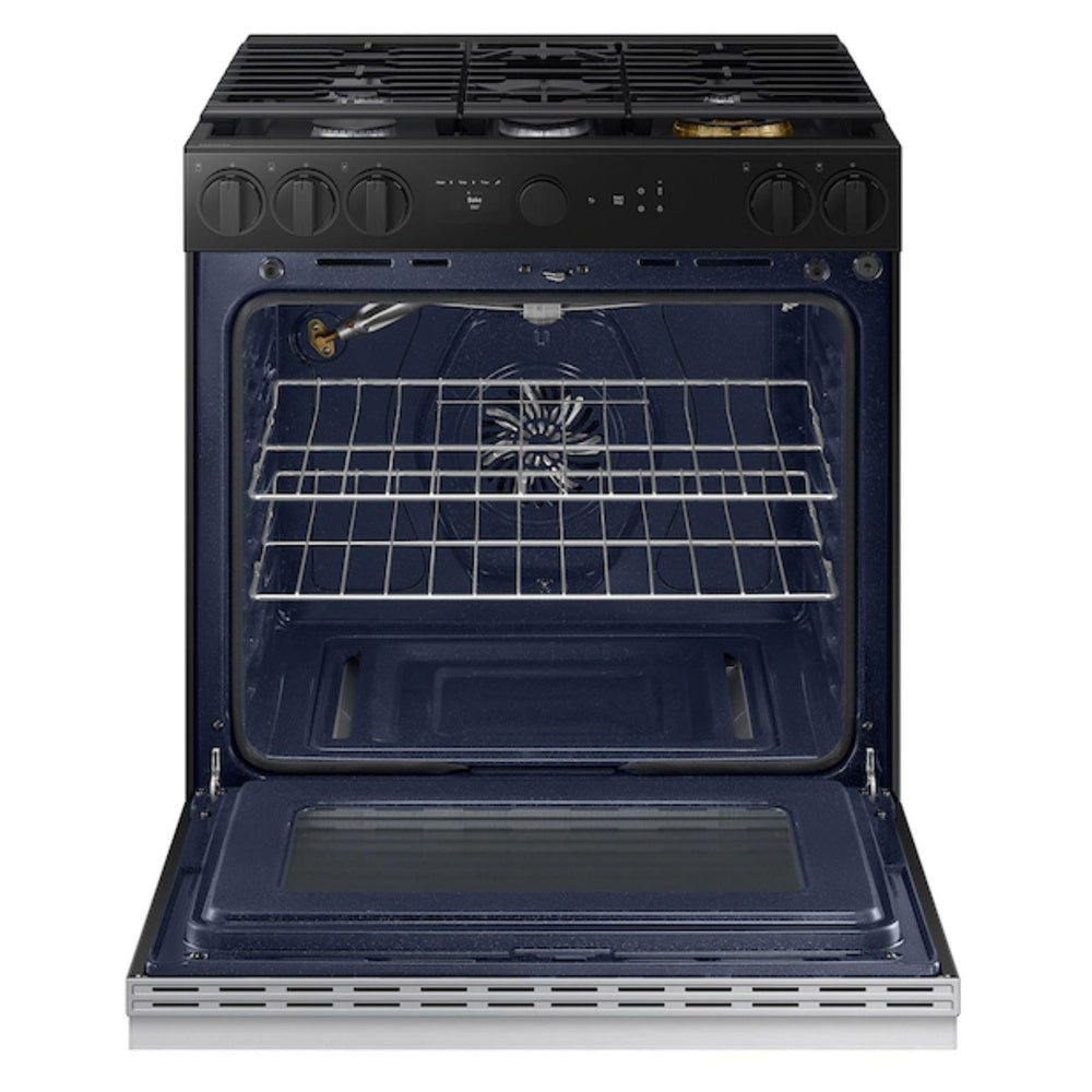 Samsung Bespoke 6.0 cu. ft. Smart Slide-In Gas Range with Air Sous Vide & Air Fry in Sta