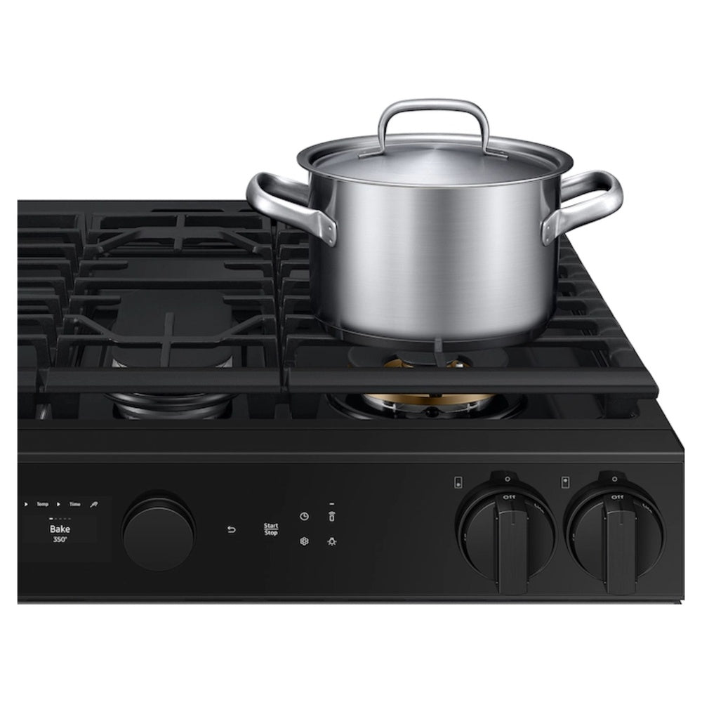 Samsung Bespoke 6.0 cu. ft. Smart Slide-In Gas Range with Air Sous Vide & Air Fry in Sta