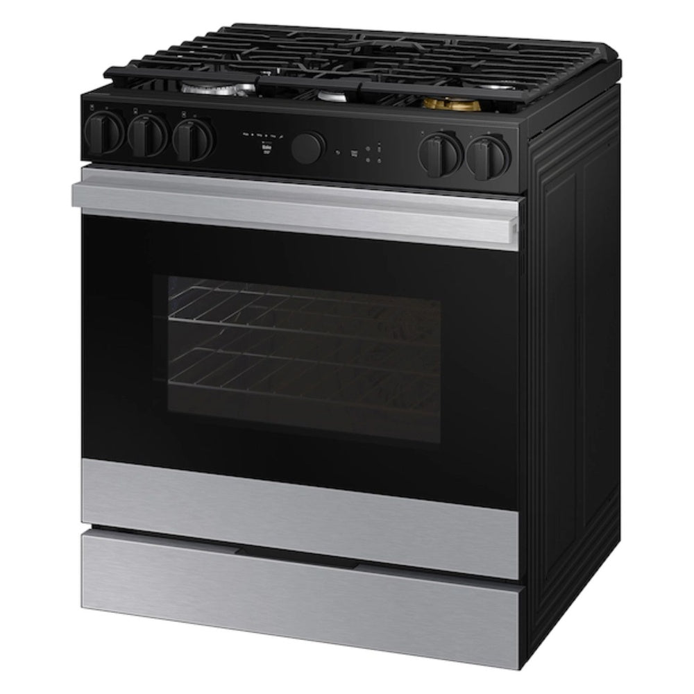 Samsung Bespoke 6.0 cu. ft. Smart Slide-In Gas Range with Air Sous Vide & Air Fry in Sta