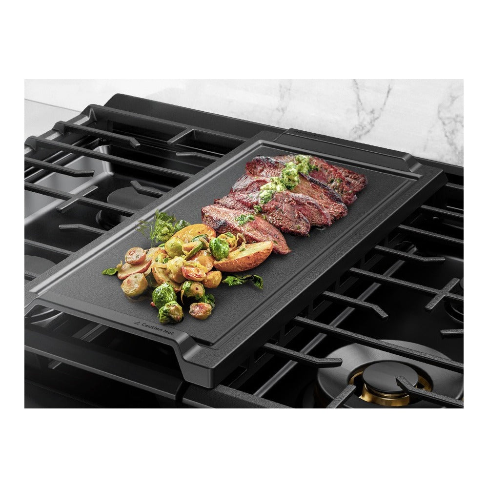 Samsung Bespoke 6.0 cu. ft. Smart Slide-In Gas Range with Air Sous Vide & Air Fry in Sta