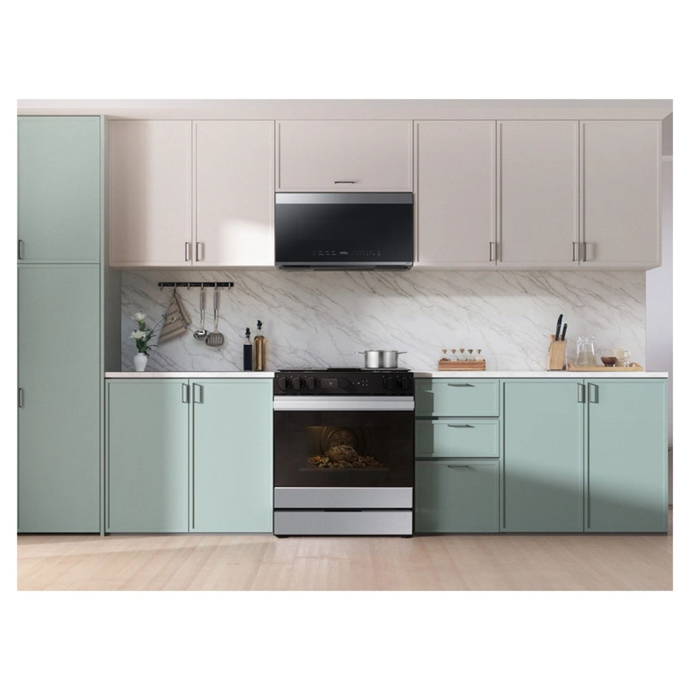 Samsung Bespoke 6.0 cu. ft. Smart Slide-In Gas Range with Smart Oven Camera & Illuminate