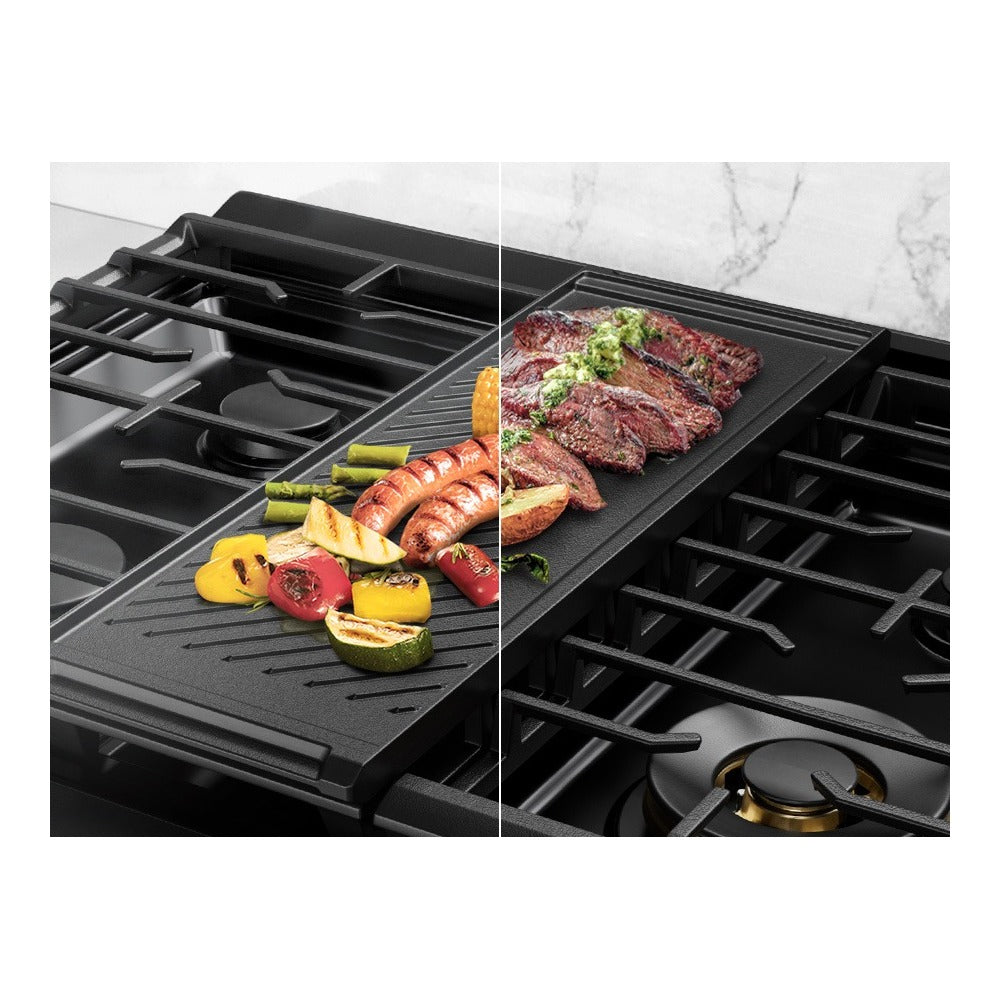 Samsung Bespoke 6.0 cu. ft. Smart Slide-In Gas Range with Smart Oven Camera & Illuminate