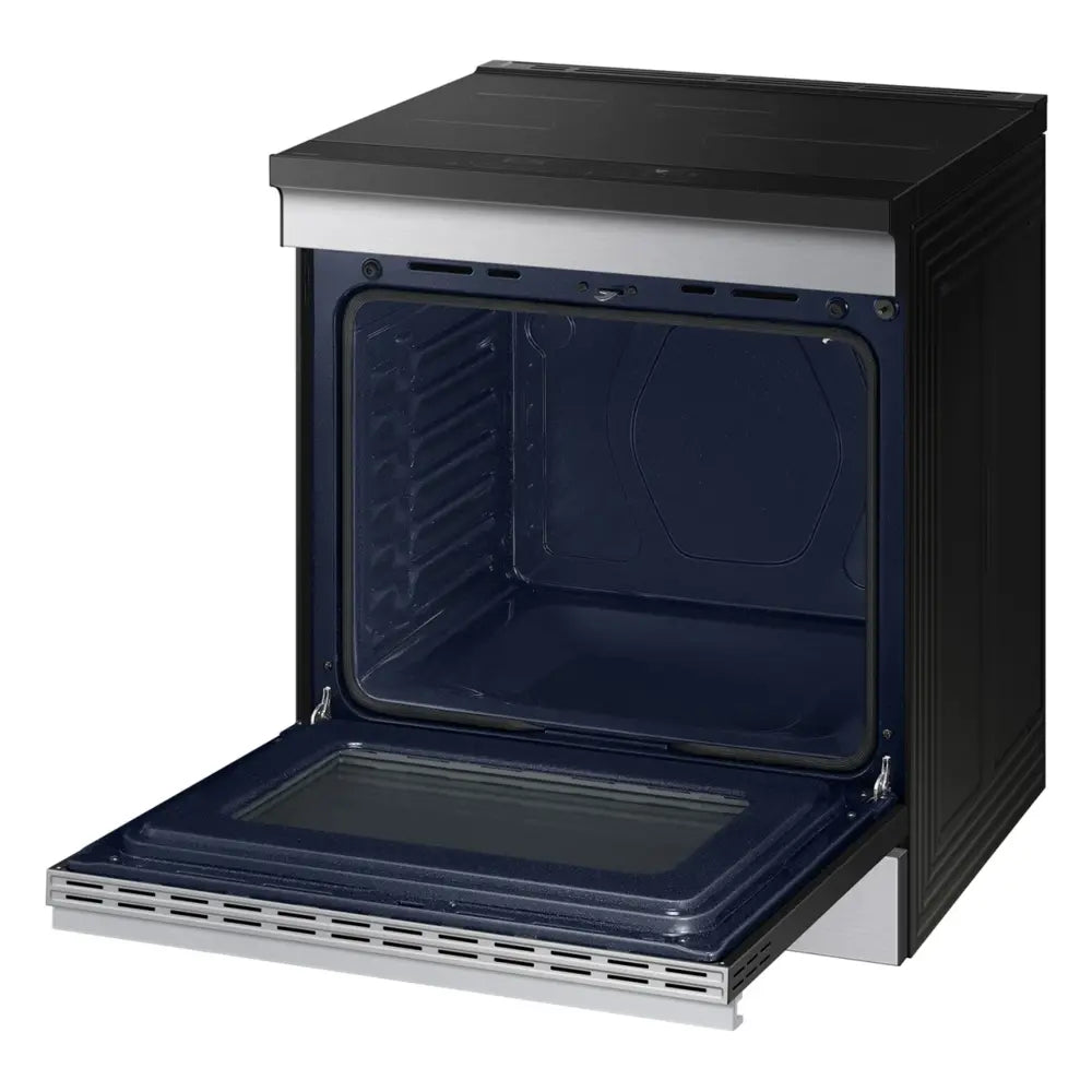 Samsung Bespoke Slide-in Induction Range Fingerprint Resistant  Wi-Fi  6.3 cu.ft.