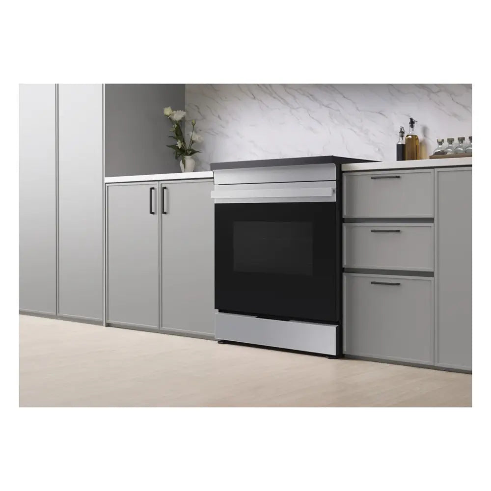 Samsung Bespoke Slide-in Induction Range Fingerprint Resistant  Wi-Fi  6.3 cu.ft.
