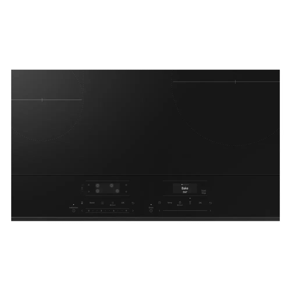 Samsung Bespoke Slide-in Induction Range Anti-Scratch Glass Cooktop  Wi-Fi  6.3 cu.ft.