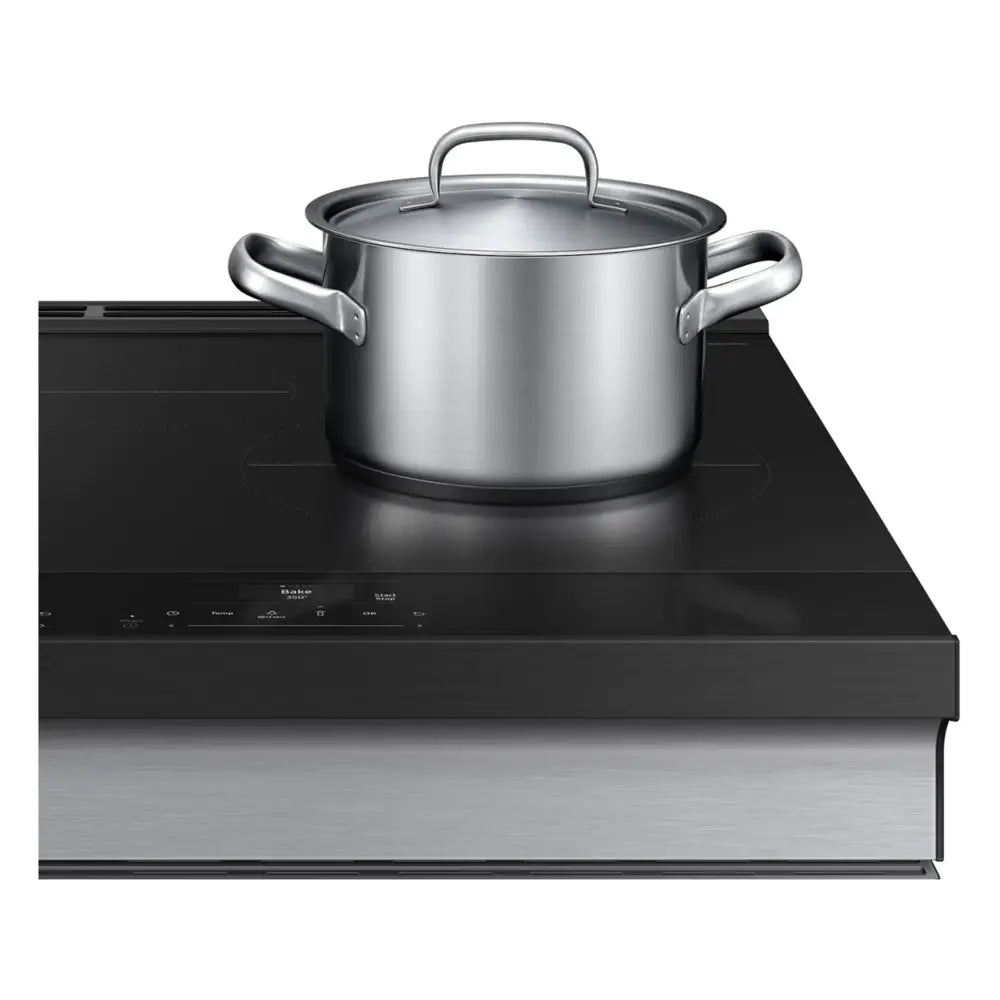 Samsung Bespoke 6.3 cu. ft. Smart Slide-In Induction Range with Ambient Edge Lighting™ &