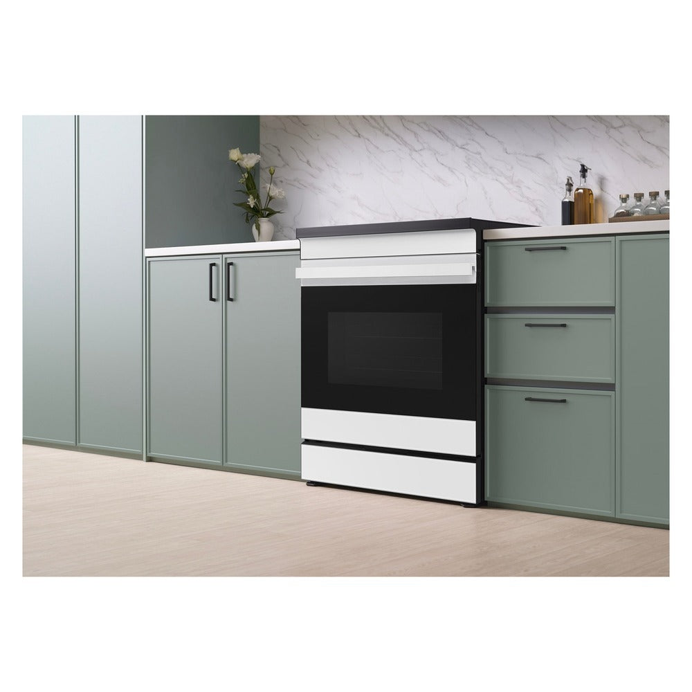 Samsung Bespoke 6.3 cu. ft. Smart Slide-In Induction Range with Ambient Edge Lighting™ &