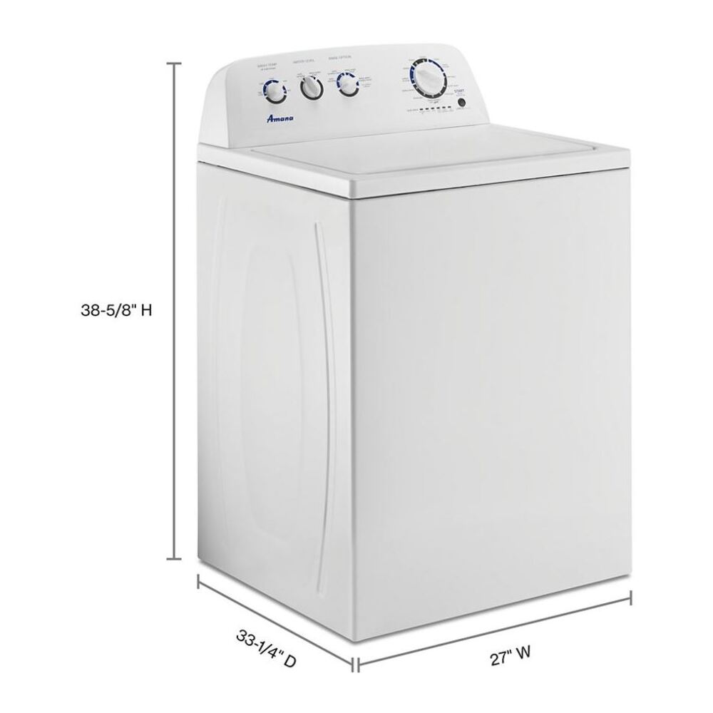 Amana 3.8 cu. ft. Large Capacity Top Load Washer with High-Efficiency Agitator
