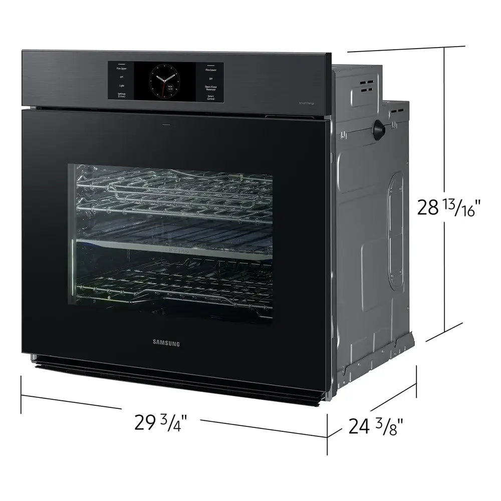 Samsung Bespoke AI Single Wall Oven AI Home 7" LCD Display  AI Pro Cooking™  5.1 cu.ft.