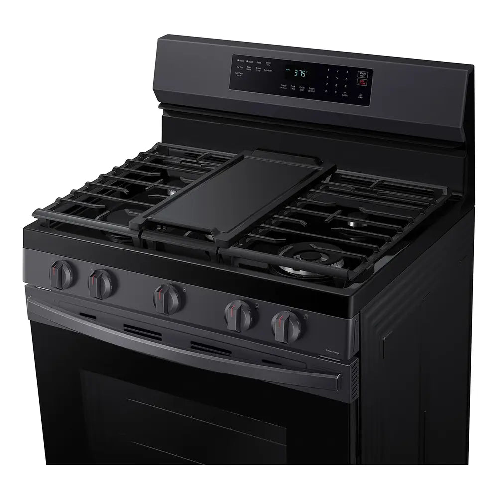 Samsung Freestanding Gas Range Convection  Wi-Fi  6.0 cu.ft.