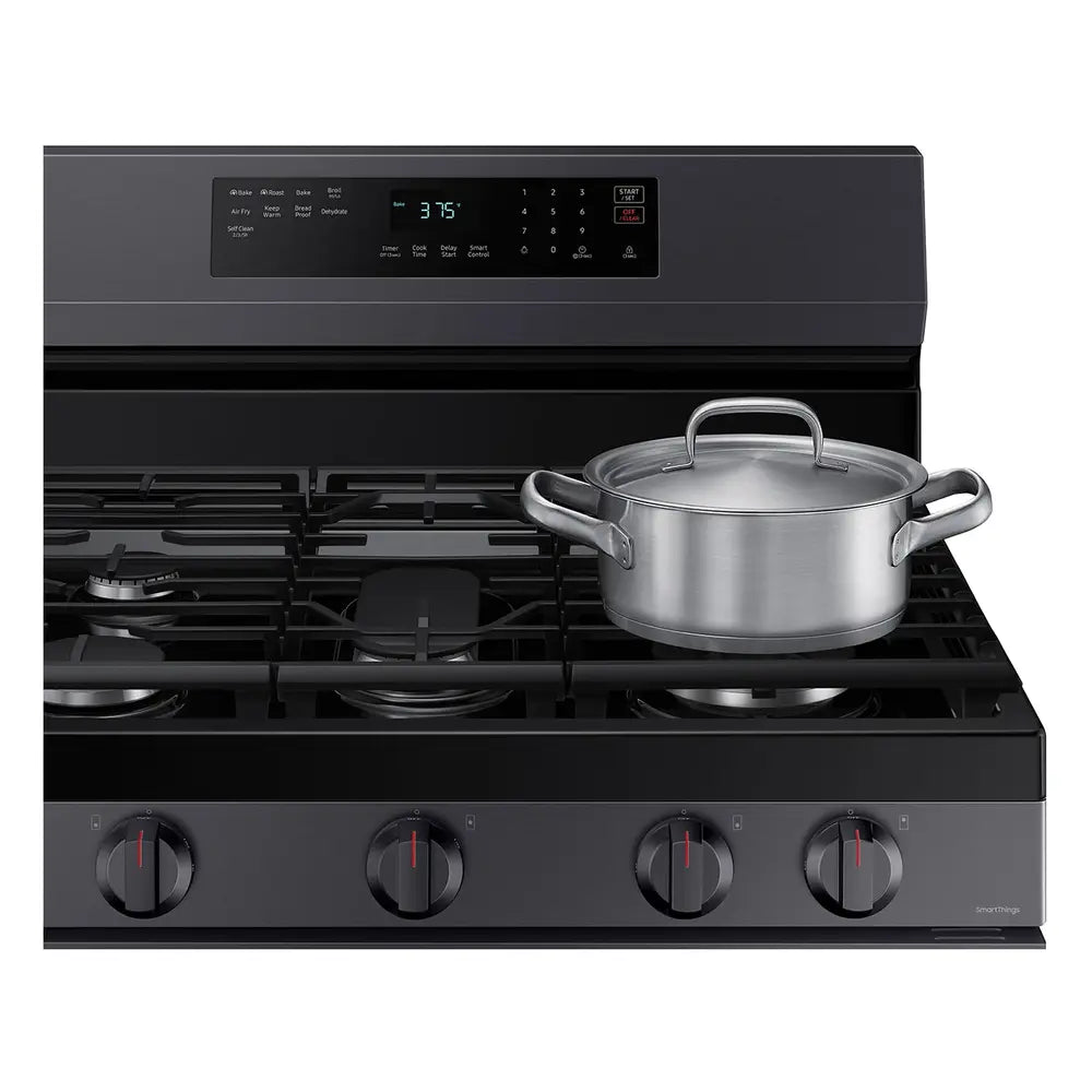 Samsung Freestanding Gas Range Convection  Wi-Fi  6.0 cu.ft.