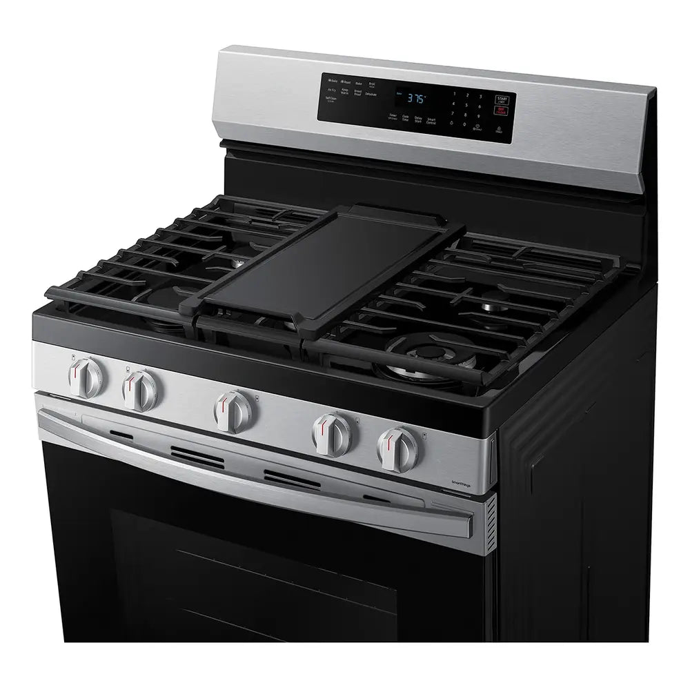 Samsung Freestanding Gas Range Convection  Wi-Fi  6.0 cu.ft.