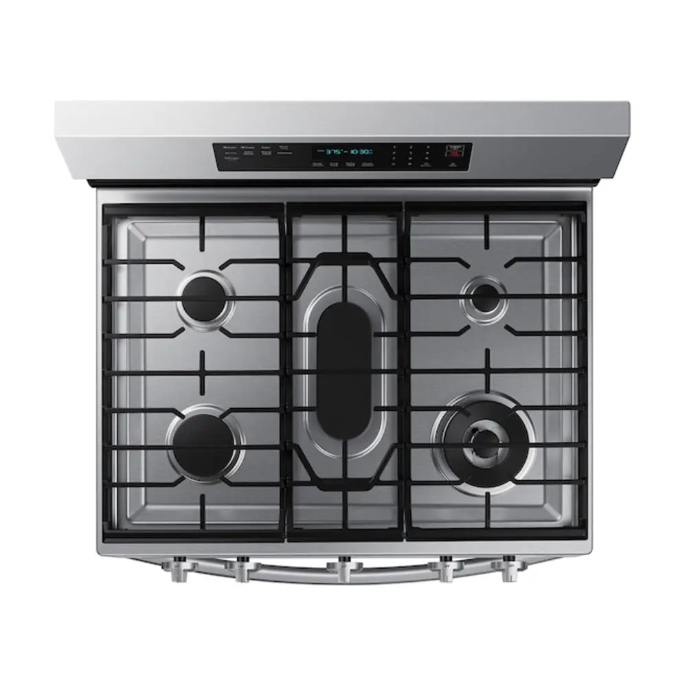 Samsung 6.0 cu. ft. Smart Freestanding Gas Range with No-Preheat Air Fry, Convection+ & 