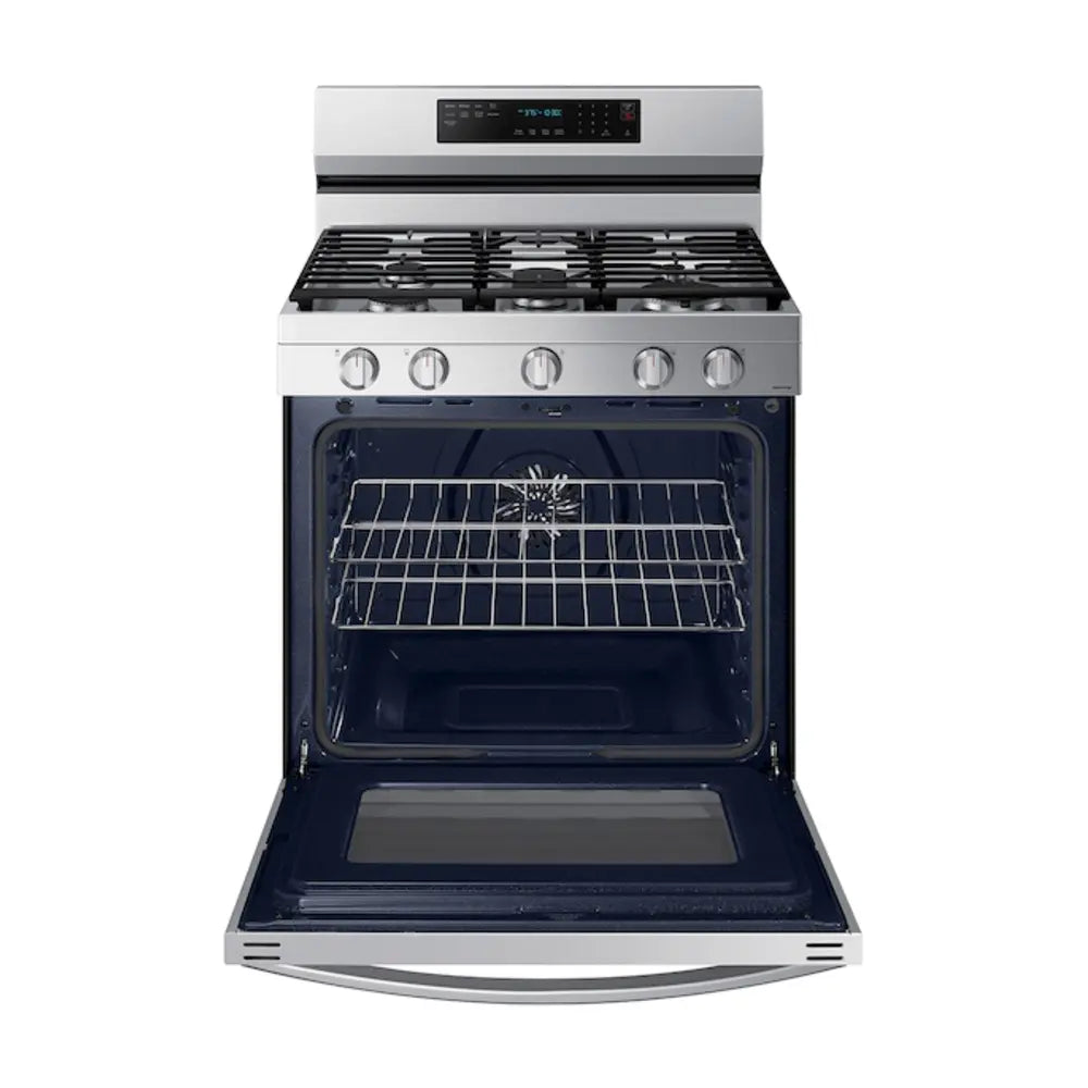 Samsung 6.0 cu. ft. Smart Freestanding Gas Range with No-Preheat Air Fry, Convection+ & 